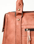 Never Mind Nmbg128D Tote Vintage Handmade Genuine Cowhide Leather Women Bag Western Handbag Purse