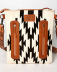 American Darling CROSS BODY I Hand Tooled Hair-on Genuine Leather women bag western handbag purse