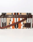 American Darling Small Crossbody Hand Tooled Saddle Blanket Genuine Leather women bag western handbag purse