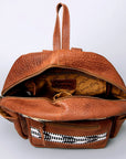 American Darling Saddle Blanket Genuine Leather Women Bag Western Handbag Purse