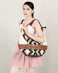 American Darling HOBO Hand Tooled Hair-on Genuine Leather women bag western handbag purse