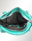 Never Mind Nmbgm103C Tote Vintage Handmade Genuine Cowhide Leather Women Bag Western Handbag Purse