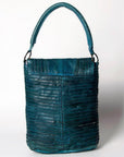 Never Mind Nmbgm105A Tote Vintage Handmade Genuine Cowhide Leather Women Bag Western Handbag Purse