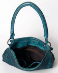 Never Mind Nmbgm105A Tote Vintage Handmade Genuine Cowhide Leather Women Bag Western Handbag Purse