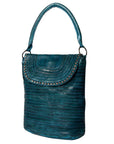 Never Mind Nmbgm105A Tote Vintage Handmade Genuine Cowhide Leather Women Bag Western Handbag Purse