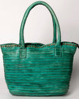 Never Mind Nmbgm104C Tote Vintage Handmade Genuine Cowhide Leather Women Bag Western Handbag Purse