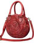 Never Mind Nmbgm112B Tote Vintage Handmade Genuine Cowhide Leather Women Bag Western Handbag Purse