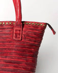 Never Mind Nmbgm104D Tote Vintage Handmade Genuine Cowhide Leather Women Bag Western Handbag Purse