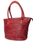 Never Mind Nmbgm104D Tote Vintage Handmade Genuine Cowhide Leather Women Bag Western Handbag Purse