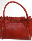 Never Mind Nmbgm110C Tote Vintage Handmade Genuine Cowhide Leather Women Bag Western Handbag Purse