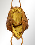 Never Mind Nmbgm108D Tote Vintage Handmade Genuine Cowhide Leather Women Bag Western Handbag Purse