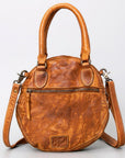 Never Mind Nmbgm112C Tote Vintage Handmade Genuine Cowhide Leather Women Bag Western Handbag Purse