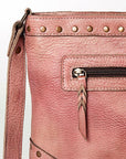 Never Mind Nmbg110C Cross Body I Vintage Handmade Genuine Cowhide Leather Women Bag Western Handbag Purse