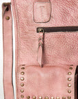 Never Mind Nmbg111D Tote Vintage Handmade Genuine Cowhide Leather Women Bag Western Handbag Purse