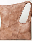 Never Mind Nmbg112A Tote Vintage Handmade Genuine Cowhide Leather Women Bag Western Handbag Purse