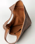 Never Mind Nmbg112A Tote Vintage Handmade Genuine Cowhide Leather Women Bag Western Handbag Purse