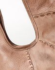 Never Mind Nmbg112A Tote Vintage Handmade Genuine Cowhide Leather Women Bag Western Handbag Purse