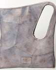 Never Mind Nmbg112B Tote Vintage Handmade Genuine Cowhide Leather Women Bag Western Handbag Purse