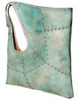 Never Mind Nmbg112D Tote Vintage Handmade Genuine Cowhide Leather Women Bag Western Handbag Purse