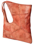 Never Mind Nmbg112E Tote Vintage Handmade Genuine Cowhide Leather Women Bag Western Handbag Purse