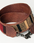 American Darling ADBT141E Saddle Blanket Genuine Leather Crossbody Handle Strap For Bags