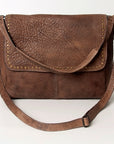 Never Mind Nmbgz118C Cross Body I Vintage Handmade Genuine Cowhide Leather Women Bag Western Handbag Purse
