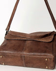 Never Mind Nmbgz118C Cross Body I Vintage Handmade Genuine Cowhide Leather Women Bag Western Handbag Purse