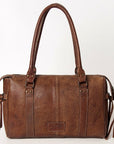 Vintage Handmade Genuine Cowhide Leather Tote Bag for Women