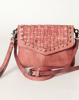Never Mind Nmbg121A Cross Body I Vintage Handmade Genuine Cowhide Leather Women Bag Western Handbag Purse