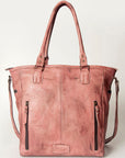 Never Mind Nmbg124A Tote Vintage Handmade Genuine Cowhide Leather Women Bag Western Handbag Purse
