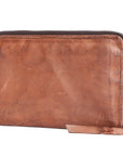 Never Mind Nmbgm106B Wallet Vintage Handmade Genuine Cowhide Leather Women Bag Western Handbag Purse