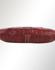 Spaghetti Western Swc141Cg Hobo Vintage Handmade Drum Dyed Genuine European Cowhide Leather Women Bag Western Handbag Purse