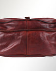 Spaghetti Western Swc157Bcg Cross Body I Vintage Handmade Drum Dyed Genuine European Cowhide Leather Women Bag Western Handbag Purse
