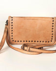 Never Mind Nmbg129A Wallet Vintage Handmade Genuine Cowhide Leather Women Bag Western Handbag Purse