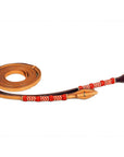 Bar H Equine Western Horse 8ft Rawhide Braiding American Leather Split Reins