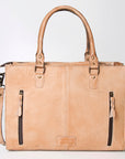 American Darling Briefcase Hand Tooled Genuine Leather Women Bag Western Handbag Purse