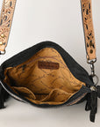 ADBGS192DM1D American Darling Hand Tooled Genuine Leather Women Bag Western Handbag Purse
