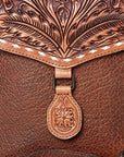 American Darling ADBGZ594A Cross Body Hand Tooled Genuine Leather women bag western handbag purse