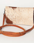 American Darling Hair On Genuine Leather Women Bag Western Handbag Purse