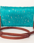 American Darling Hair On Genuine Leather Women Bag Western Handbag Purse