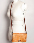 American Darling Hair On Genuine Leather Women Bag Western Handbag Purse