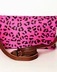 American Darling Hair On Genuine Leather Women Bag Western Handbag Purse