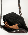 American Darling Hair On Genuine Leather Women Bag Western Handbag Purse