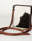 American Darling Hair On Genuine Leather Women Bag Western Handbag Purse