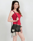 American Darling Cell Phone Holder Hair On Genuine Leather women bag western handbag purse
