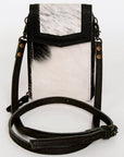 American Darling Cell Phone Holder Hair On Genuine Leather women bag western handbag purse