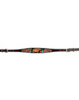 BAR H EQUINE Leather Horse Premium One Ear Headstall & Breast Collar Set