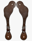 Durable Handcrafted PremiumLeather Spur Straps For Women Western Riding Show Rodeo