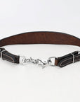 Bar H Equine Genuine Western American Leather Horse Premium Headstall & Breast Collar Set