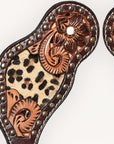 Durable Handcrafted PremiumLeather Spur Straps For Women Western Riding Show Rodeo